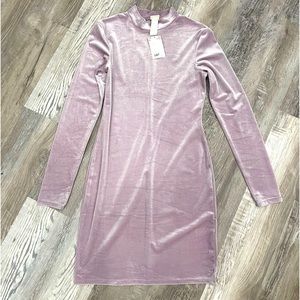Velvet Long Sleeve Dress